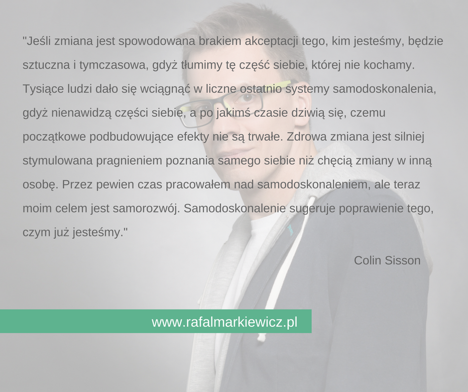 Rafał Markiewicz - coach - coaching - zmiana